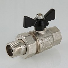 Кран шаровой VALTEC Perfect усиленный с полусгоном 3/4 ВН