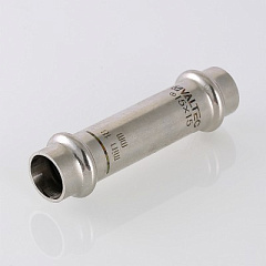 Муфта надвижная VALTEC из нержавеющей стали, 54 x 54