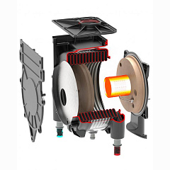 Настенный газовый конденсационный котел отопления Copa одноконтурный Eomix Plus 25 кВт