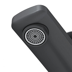 Смеситель для раковины AM.PM Gem, высокий, черный