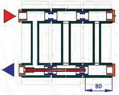Удлинитель потока VALTEC д/рад. прав. 3/4
