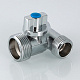 Тройник с шаровым краном VALTEC 1/2 х 3/4 х 1/2 ВН
