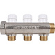 Коллектор Stout с регулировочными вентилями 3/4x1/2 с 3 отводами, SMB 6851 341203