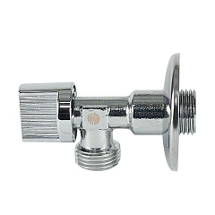 Кран шаровой Valfex угловой удлиненный для подключения сантехнических приборов 1/2х1/2 дюйма