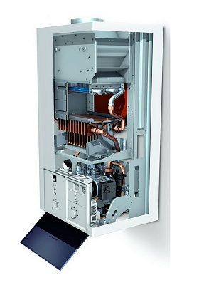 Настенный газовый двухконтурный котел отопления Buderus Logamax U052-28K
