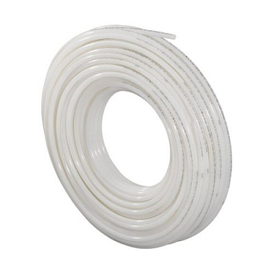 Труба из сшитого полиэтилена (PE-Xa) Usystems Water Pipe белая PN10 25x3,5, бухта 50 м