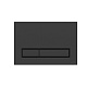 Кнопка смыва Cersanit BLICK для LINK PRO/VECTOR/LINK/HI-TEC пластик черный матовый