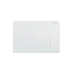 Комплект IDDIS 2 в 1: инсталляция и клавиша смыва, Optima Home, белый глянцевый