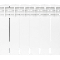 Биметаллический секционный радиатор отопления Stout Space 350 / 6 секций