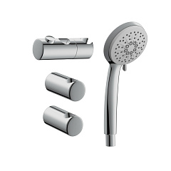 Душевой гарнитур Cersanit VIBE (стойка) 3 режима шланг 150 металл