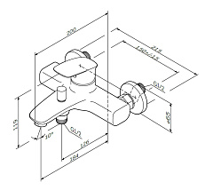 Смеситель для ванны с душем AM.PM Spirit 2.1 F71A10000