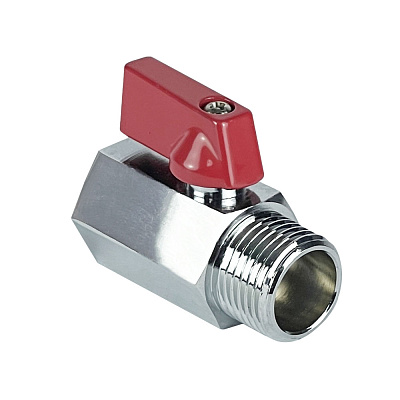 Кран шаровой Valfex MINI ВР1/4хНР1/4 никелированный
