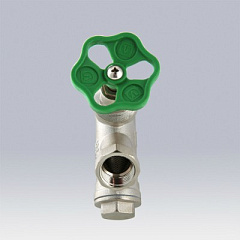 Вентиль VALTEC прямоточный с косым фильтром 1/2