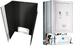 Настенный газовый конденсационный двухконтурный котел отопления Italtherm CITY TOP 35 K (301051935)