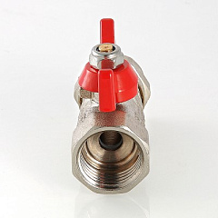 Кран шаровой VALTEC под обжим, рукоятка бабочка 16х1/2 вн.