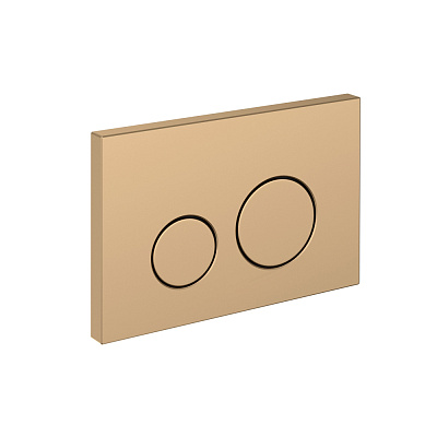 Кнопка смыва Cersanit TWINS для LINK PRO/VECTOR/LINK/HI-TEC пластик золотой матовый