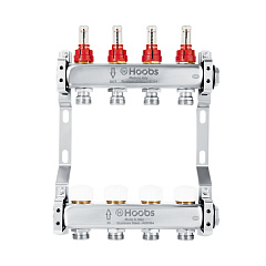 Коллекторный блок HOOBS , с расходомерами, 1 х 3/4 -12 вых .