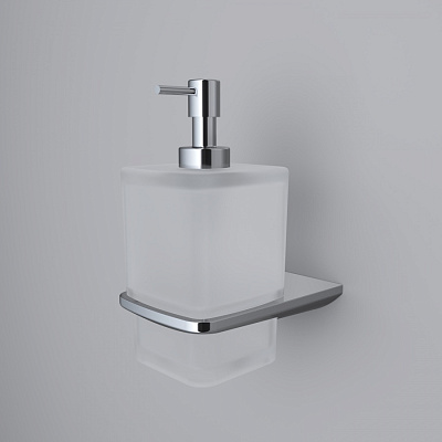 Диспенсер для жидкого мыла AM.PM Inspire 2.0 стеклянный с держателем A50A36900