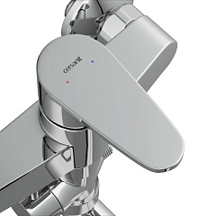 Смеситель для ванны/душа Cersanit CARI, на стену, излив 30 см