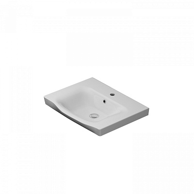 Раковина мебельная AM.PM Like M80WCC0652WG 65 см, керамическая