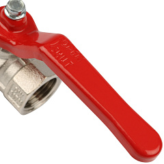 Кран шаровой Stout стандартнопроходной 1/2 ВН, рычаг