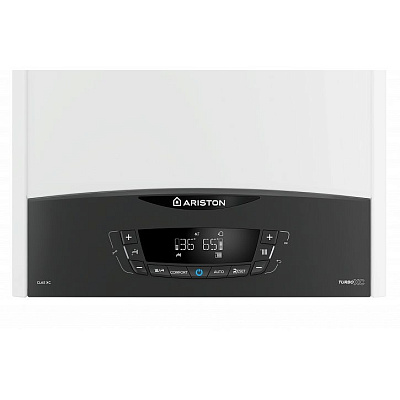Настенный газовый двухконтурный котел отопления Ariston CLAS XC 28 FF NG