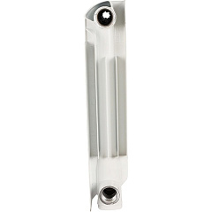 Алюминиевый секционный радиатор отопления Stout Alpha 350 / 10 секций