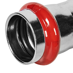 Муфта Rommer равнопроходная 22, ВПр, нержавеющая сталь