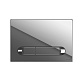 Кнопка смыва Cersanit ESTETICA для LINK PRO/VECTOR/LINK/HI-TEC пластик хром глянцевый