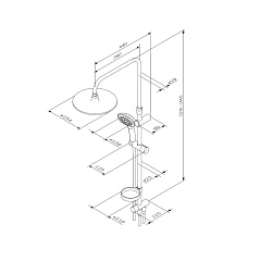 Набор душевой AM.PM Spirit 2.0 F0770A100