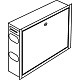 Монтажный шкаф Oventrop встраиваемый, стальной (350х400х145 мм)