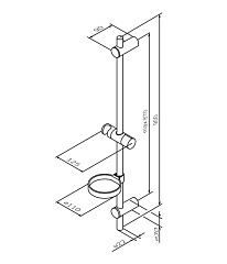 Душевая штанга AM.PM Spirit F0370064