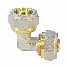 Угольник Valfex для труб PE-RT/Al/PE-RT, обжимной 16