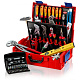 Набор инструментов KNIPEX BOXX чемодан инструментальный для сантехники, 52 пр.