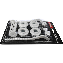 Монтажный комплект Rommer 1/2 (RAL9016) c 2мя кронштейнами