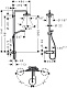 Душевая колонна Hansgrohe Croma Select S 180 2jet 27253400