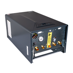 Настенный газовый одноконтурный котел отопления Italtherm CITY CLASS 25 FR Black Moon Heating (301051A92графит)