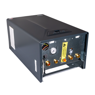 Настенный газовый одноконтурный котел отопления Italtherm CITY CLASS 25 FR Black Moon Heating (301051A92графит)