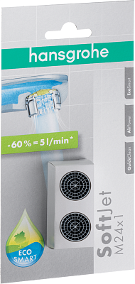 Аэратор Hansgrohe Softjet M24x1 13182000